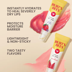 Burt's Bees Rescue Lip Relief Mezcla de Bayas en tubo, sabor frutal para labios suaves.