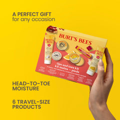 Salve para manos Burt's Bees, alivio suave diario.