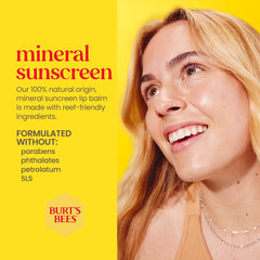 Burt’s Bees SPF 30 Labio resistente al agua, hasta 80 minutos de protección