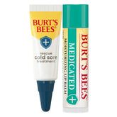 Burt's Bees tratamiento para herpes labial en tubo, alivio suave de posibles síntomas.