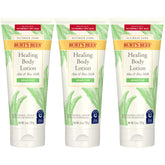 Burt's Bees Ultimate Care, crema de cuerpo con aloe y arroz para piel sensible.