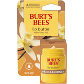 Burt's Bees Vanilla Honey Lip Butter twist-up dispenser for easy on-the-go application