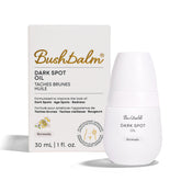 Bushbalm Bermuda Oil bottle shown for brightening and even skin tone.