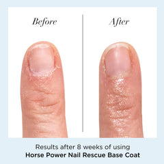 Basecoat de Butter London con cola de caballo para soporte natural