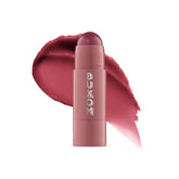 BUXOM Dolly Fever lip balm bottle shows hydrating tint-creating formula.
