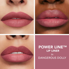 Waterproof 8-hour wear of BUXOM Dangerous Dolly liner.