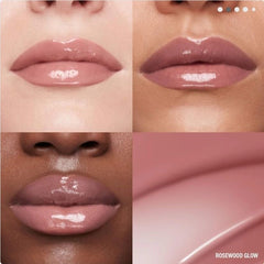 BY MARIO Rosewood Glow lip kit travel size offers quick, polished rose-nude lips.