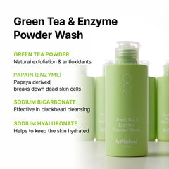BY WISHTREND enzima papain exfoliación delicada para la piel