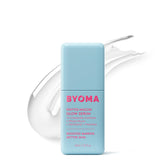 BYOMA Phyto-Mucin Glow Serum, bote visible, hidrata al instante para una piel radiante.
