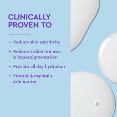 BYOMA Toner, textura cremosa en manos, hidrata suavemente.