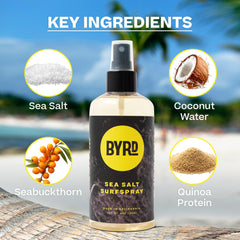 BYRD Hairdo textura en aerosol para uso diario en cabello húmedo o seco