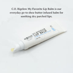 Three-pack lip balm from C.O. Bigelow for on-the-go moisture