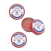 C.O. Bigelow Rose Salve tins three-pack for lips and dry skin hydration.