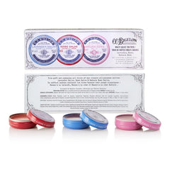 C.O. Bigelow Lavender salve tin calms irritation with floral scent.