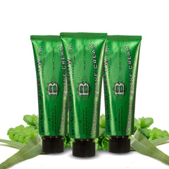 C.O. Bigelow Travel Shaving Cream 3-pack pack shot showing compact travel size for on-the-go grooming
