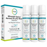 C'rcle Minoxidil 5% Foam bottle with unscented formula for daily use.