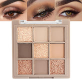 CAKAILA Eye Shadow Palette swatches show vibrant pigmentation for versatile looks.