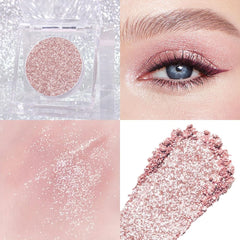 CAKAILA shimmer palette compact highlights sleek packaging for easy travel.