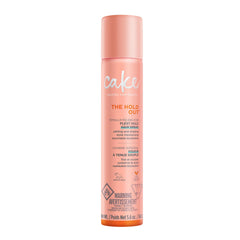 Cake Beauty Hold Out: botella mostrando fijación flexible para peinado ligero