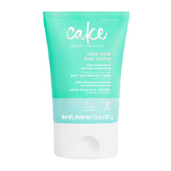 Cake Beauty Walk Triplemint Foot Crème jar delivering nourishing moisture for daily foot care.