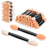 Cakvank 300pcs disposable eyeshadow applicators for clean, single-use makeup sessions.