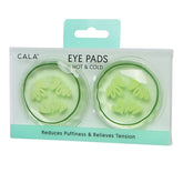 Almohadillas Cala para ojos con pepino, calor suave para relajación.