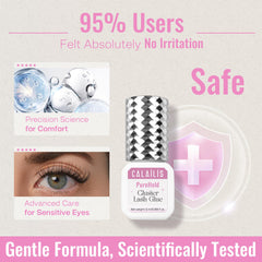 CALAILIS dries in 2–3 seconds for quick bonding.