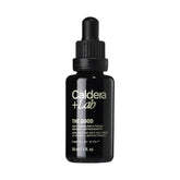 Caldera + Lab The Good serum bottle close-up showing premium hydration.