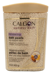 Calgon Perlas Renovadoras frente al envase, experiencia de spa en casa