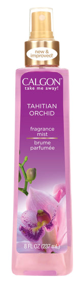 Calgon Tahitian Orchid bottle-front for daily wear with a tropical, long-lasting fragrance.