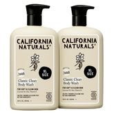 California Naturals Classic Clean bottle with pour for daily refreshing cleansing.