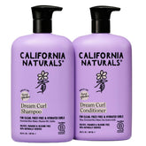 California Naturals Dream Curl Shampoo bottle demonstrates a hydrating cleanse for curly hair.