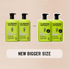 California Naturals Re:GRO Conditioner label showcases argan oil and rosemary components.
