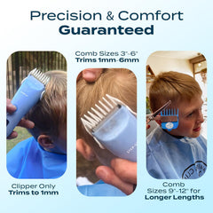CALMING CLIPPER Step-Up waterproof body for easy cleaning after sessions