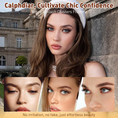 Calphdiar Wispy Lash Clusters 8-18mm lengths for versatile looks