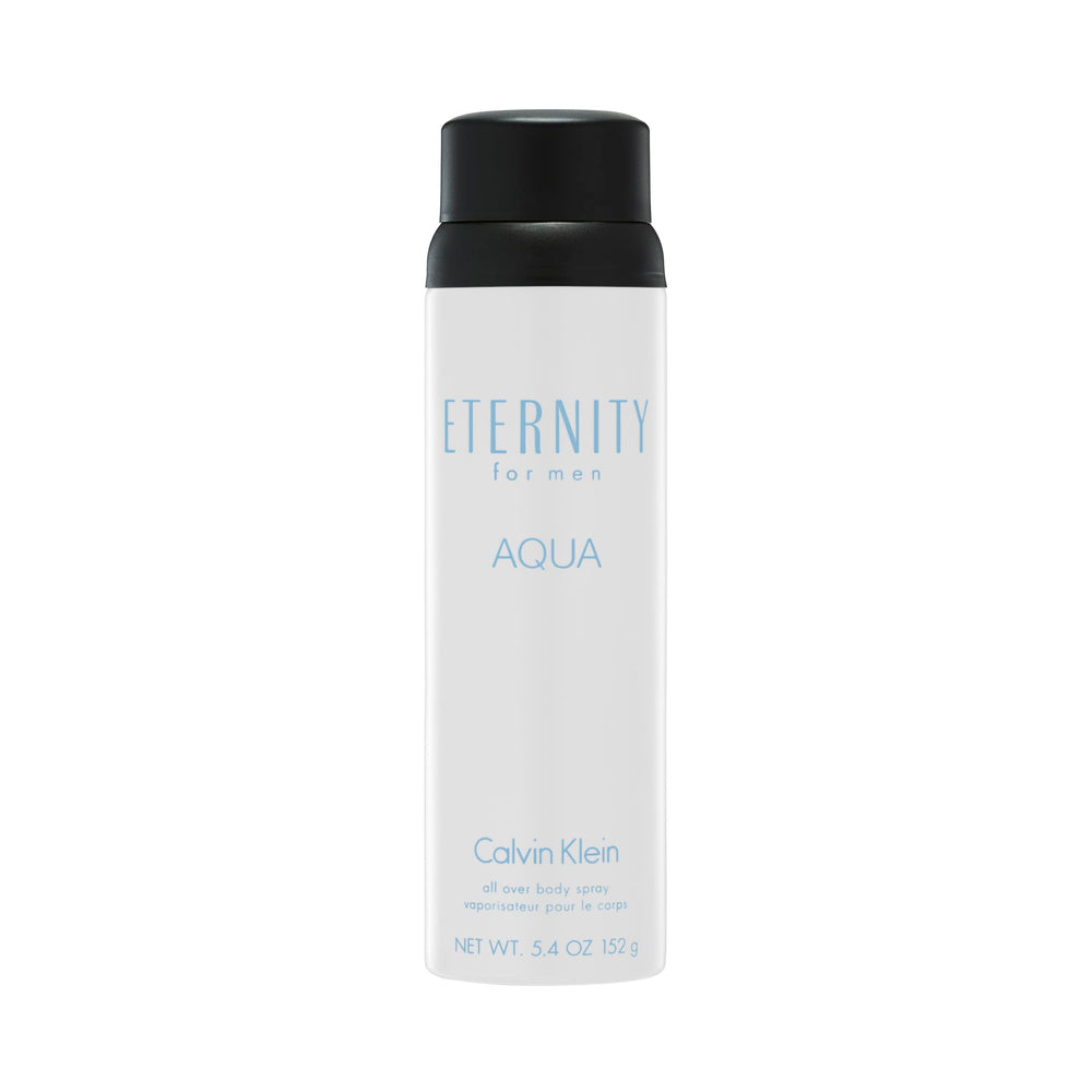 Calvin Klein Eternity Aqua bottle pour for instant refreshment