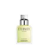 Calvin Klein Eternity for Men bottle front showcases timeless freshness for daily wear.