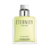 Calvin Klein Eternity for Men bottle front view showing timeless design and confidence