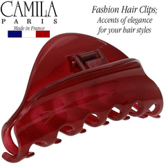 Prendedor Camila Paris CP2529 acetato de lujo, acabado pulido y duradero.
