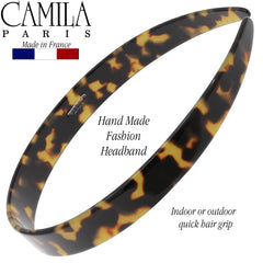 Camila Paris CP3466 headband durable-acetate supports long-lasting lightweight comfort.