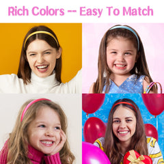Candygirl headband 26-pack kit ready for DIY crafts