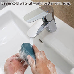 CANIPHA nail brush blue handle ideal for daily use.