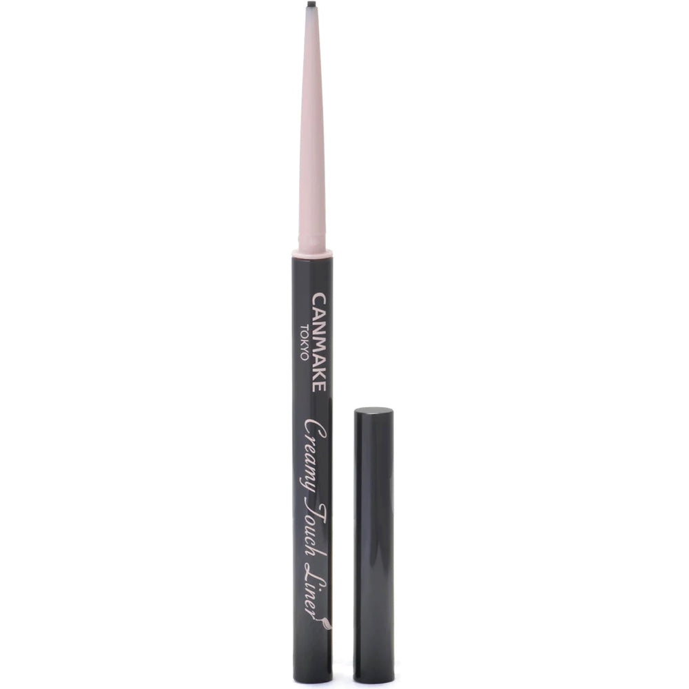 CANMAKE Creamy Touch Liner delineado-preciso para un acabado natural y duradero.