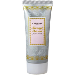 CANMAKE Gel Piel Sirena envase transparente; textura ligera para pre-maquillaje.