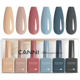 Esmalte CANNI: botellas colores diseño único para ver tono con precisión