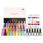 CANNI CC1 color bottles close-up showcasing rich hues for DIY manicure.