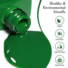 CANNI gel polish brush applying color for a smooth manicure finish.
