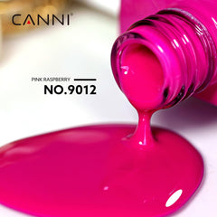 CANNI hot pink gel polish color swatch showing a rich, high-pigment shade.