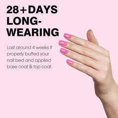 CANNI hot pink gel nail polish at a salon setup for a glossy finish