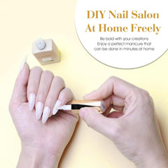 CANNI Milky White application by brush for smooth, even coverage